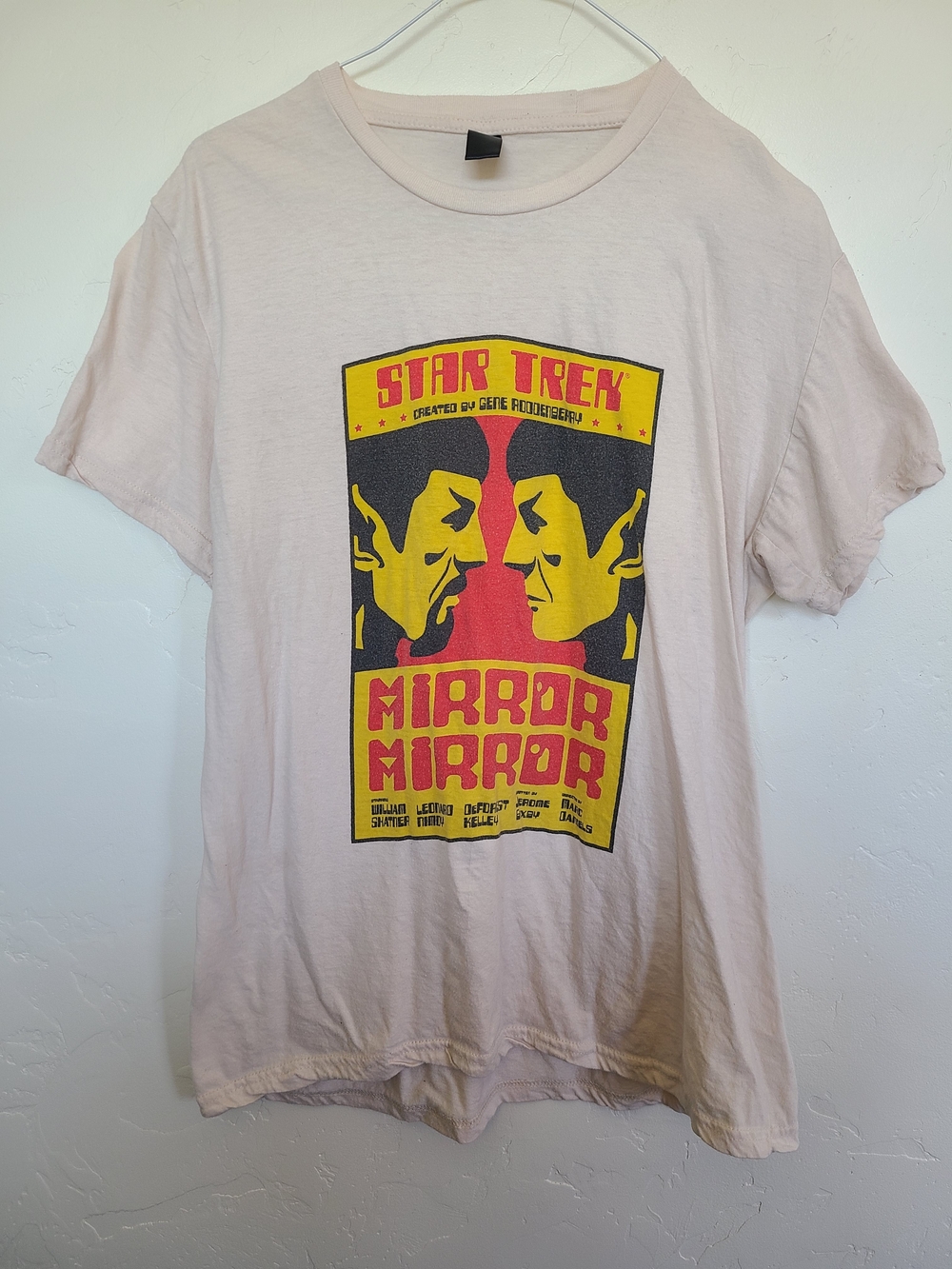 Star Trek Mirror Mirror Graphic Tee - White, Size M